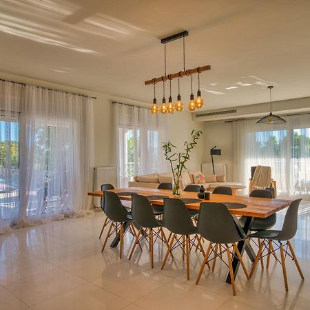 Blue Sky Villa In Crete Epano Vathia Exterior photo