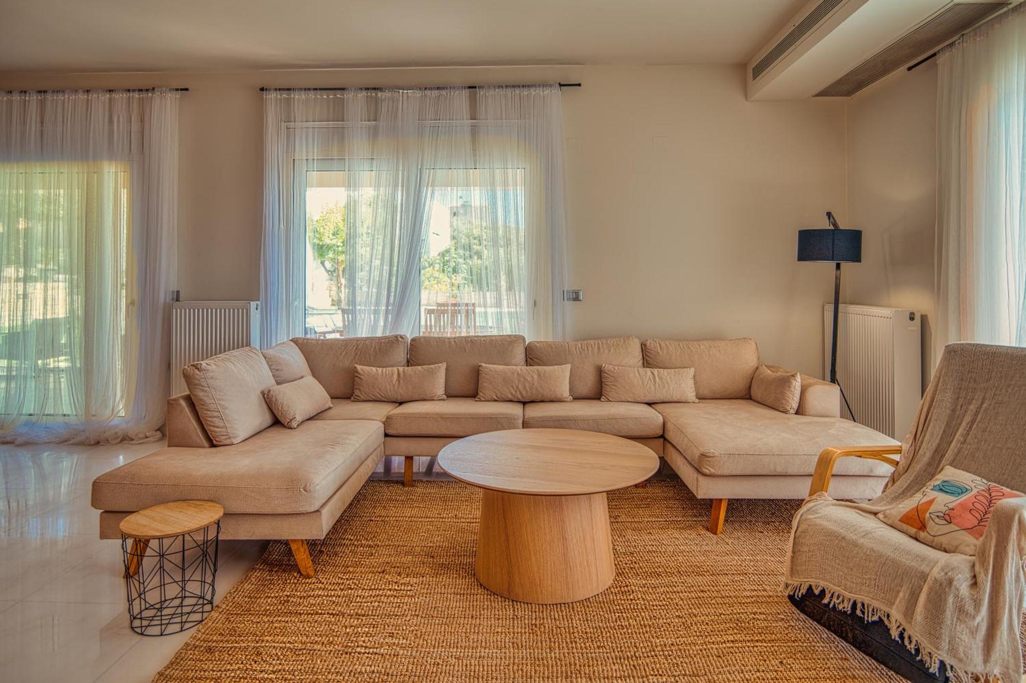 Blue Sky Villa In Crete Epano Vathia Exterior photo