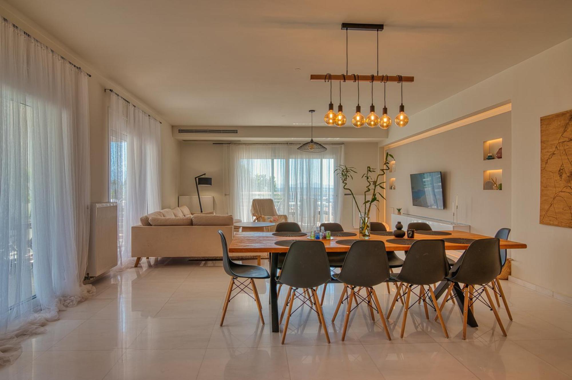 Blue Sky Villa In Crete Epano Vathia Exterior photo